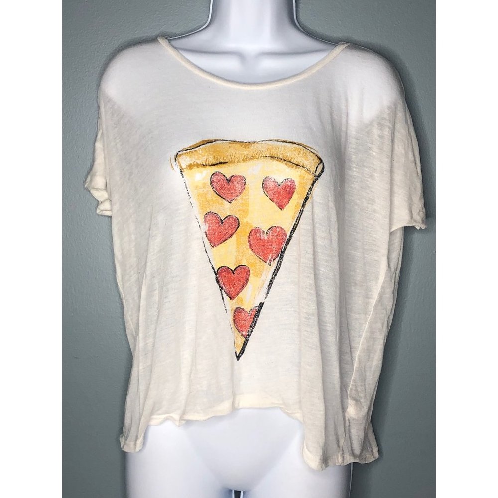 Bethany Mota pizza lover shirt med